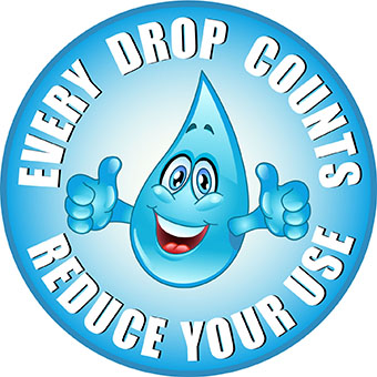 Every Drop Counts! Reduce Your Use!